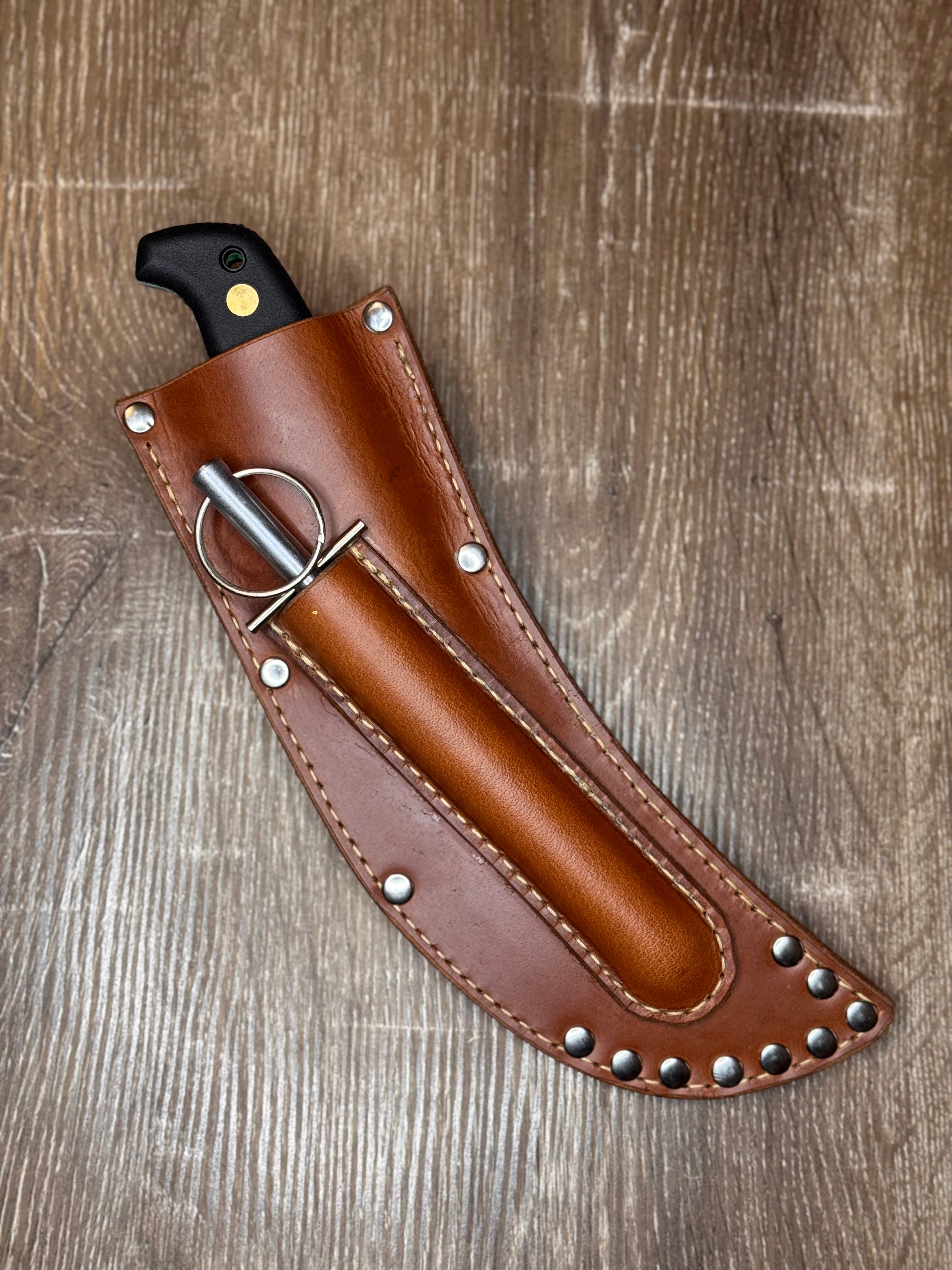 Svord 67L Skinner with sheath and steel