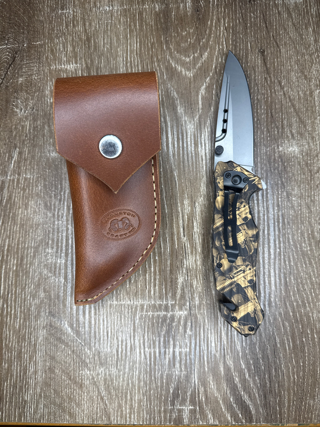 Pocket Knife with Pouch