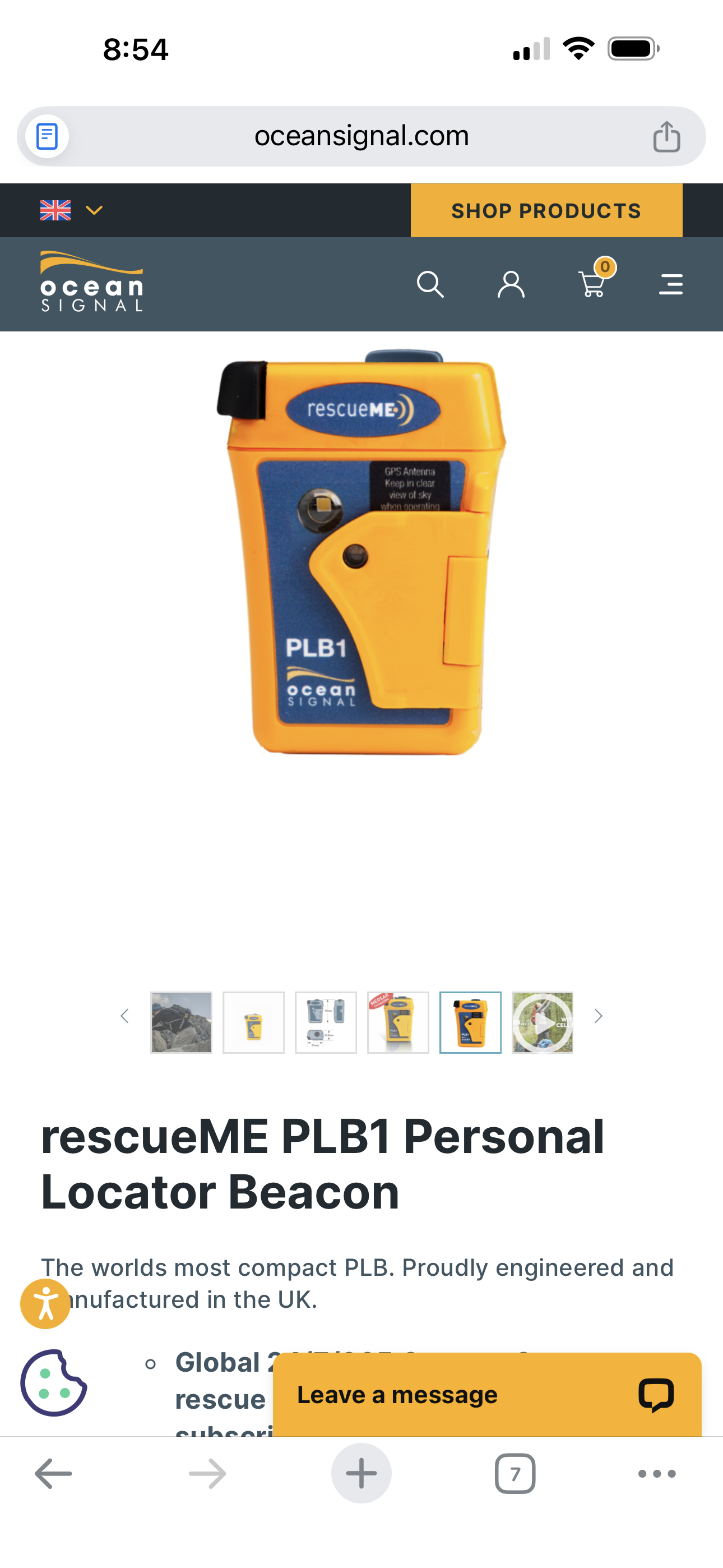 PLB pouch rescueME