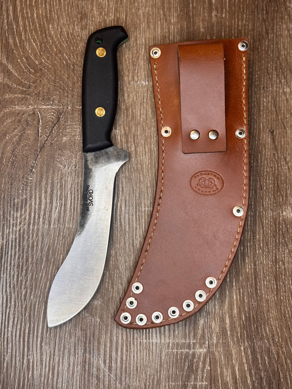 Svord 67L Skinner with sheath and steel